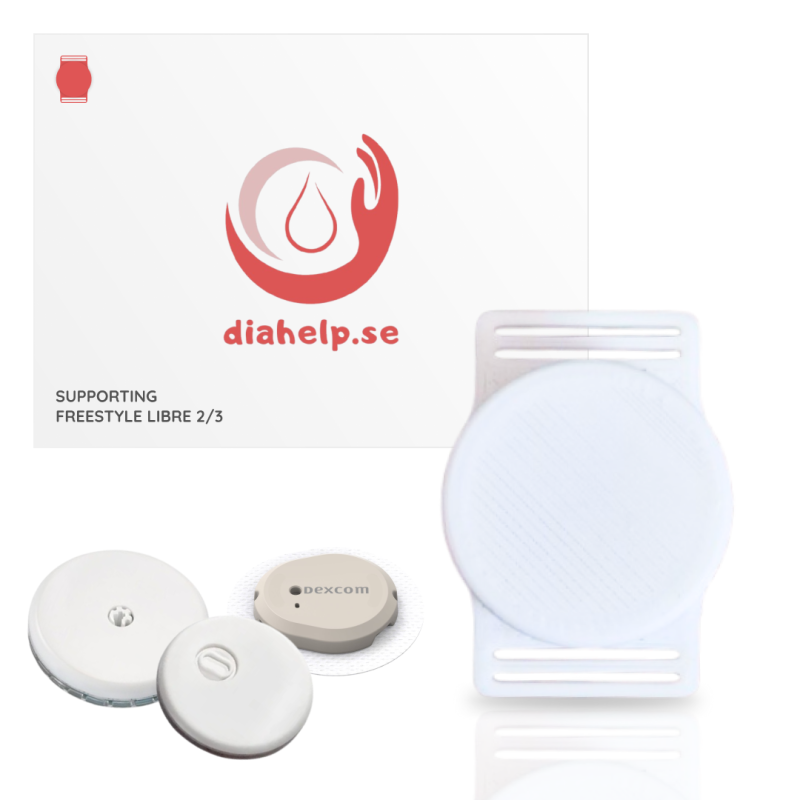 Night and Shower Protection Libre 2/3 & Dexcom G7 to Avoid Pressure on the Sensor - Low Compression